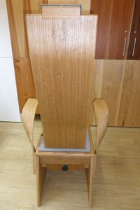 Stuhl mit ergonomischer R&uuml;cken- und Armlehne (2)